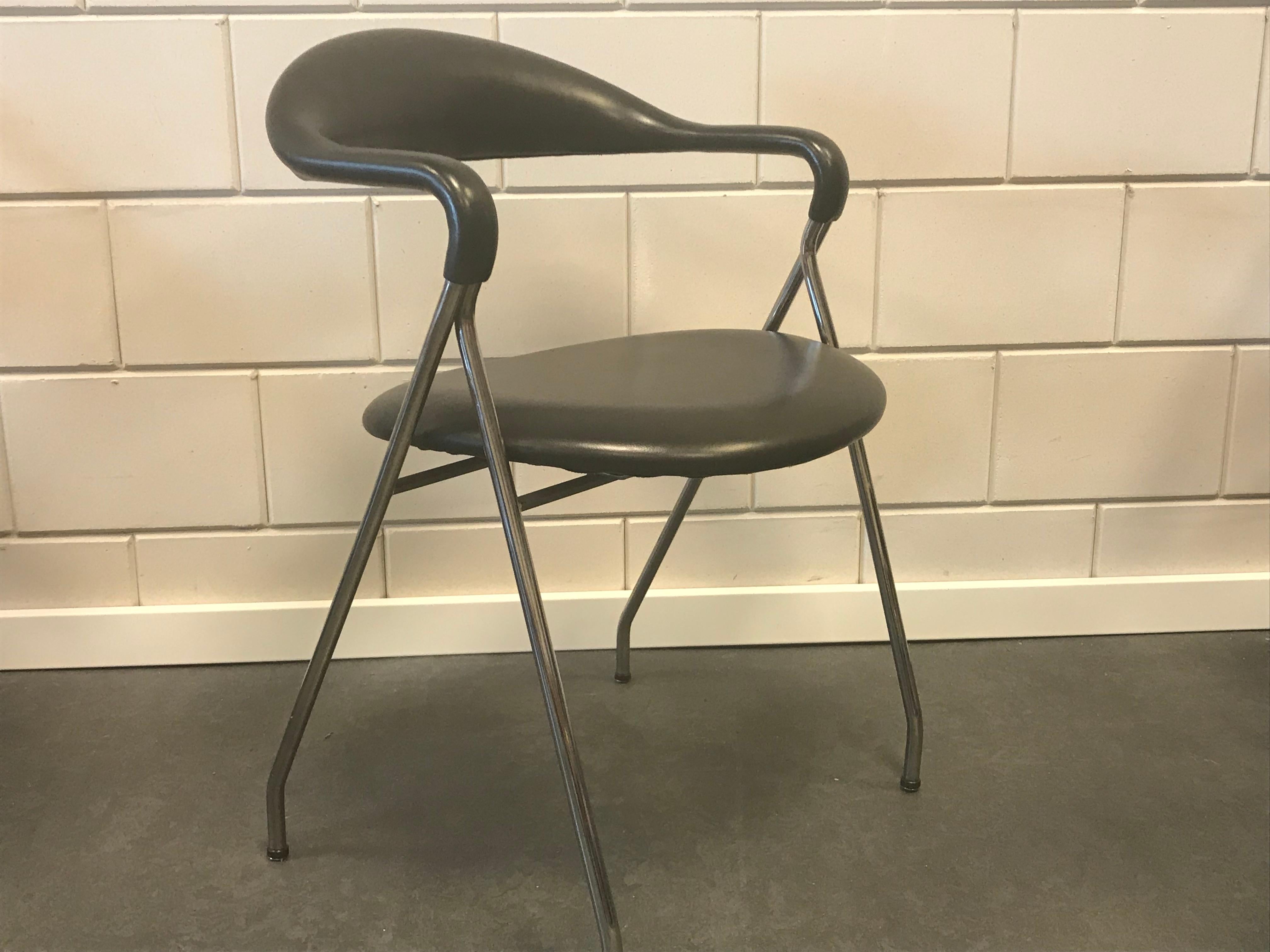 Mid-Century Modern Hans Eichenberger Swiss Design Dining Chairs