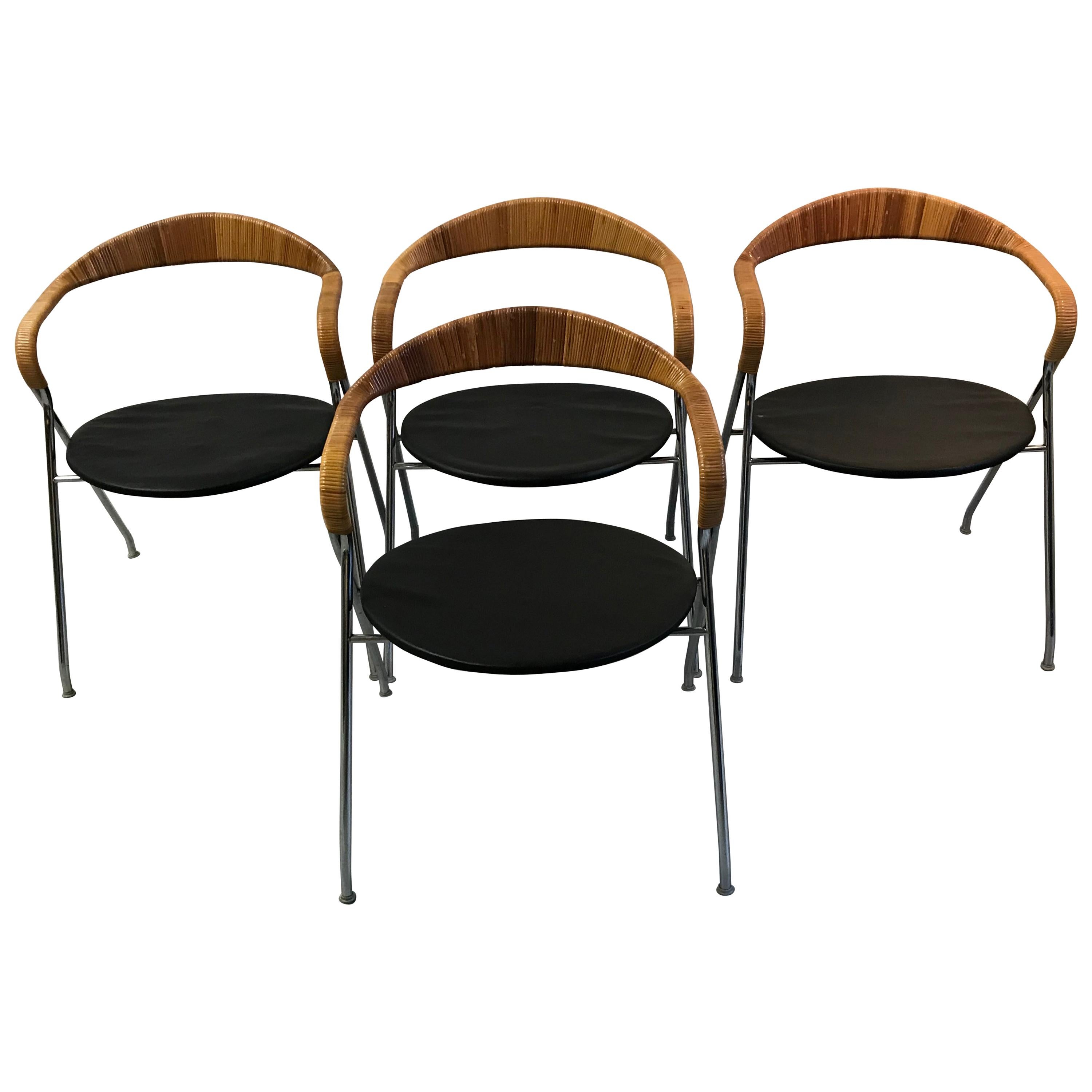 Hans Eichenberger Esszimmerstühle im Schweizer Design im Angebot