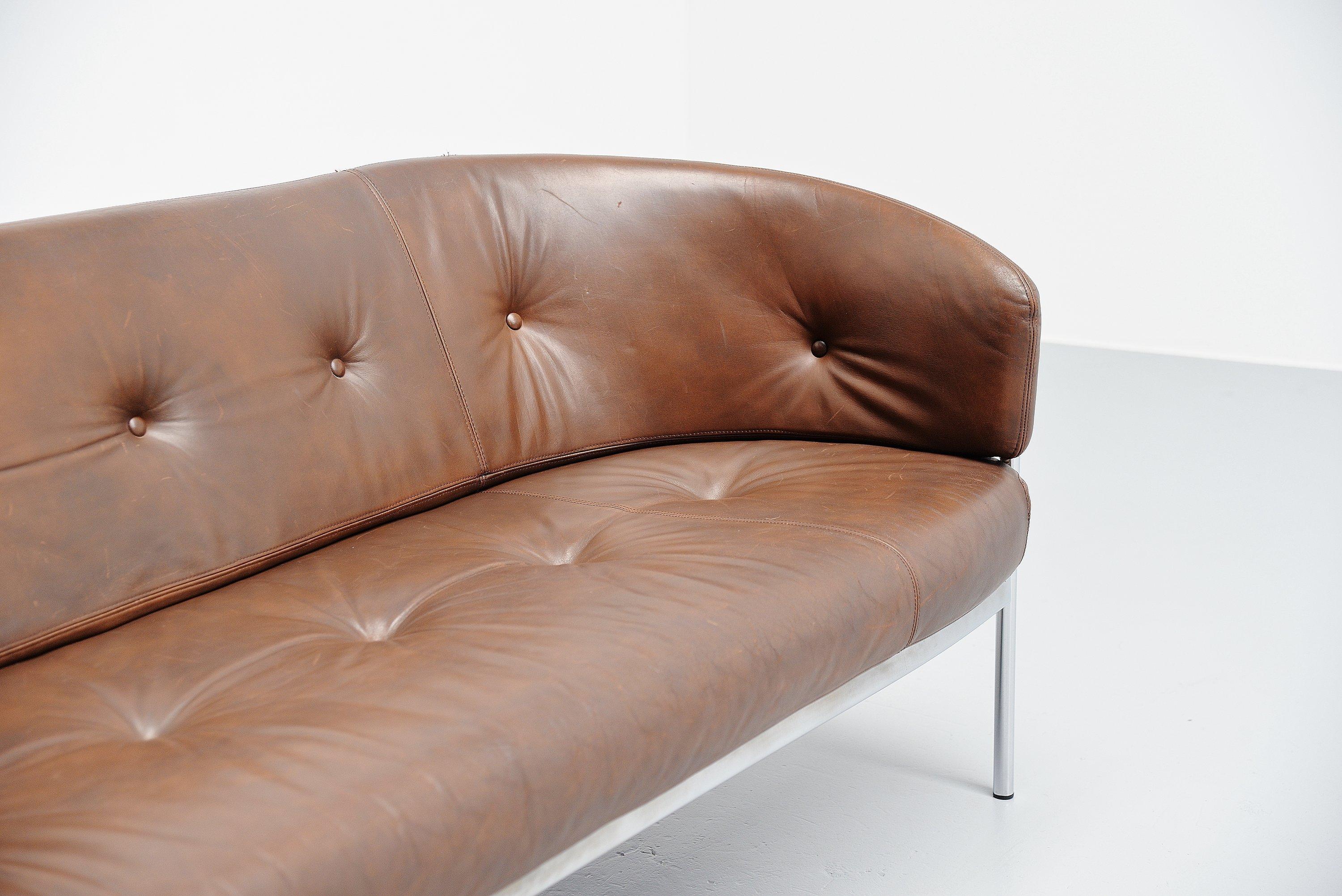 Late 20th Century Hans Ell BZ19 Lounge Sofa 't Spectrum, Holland, 1970