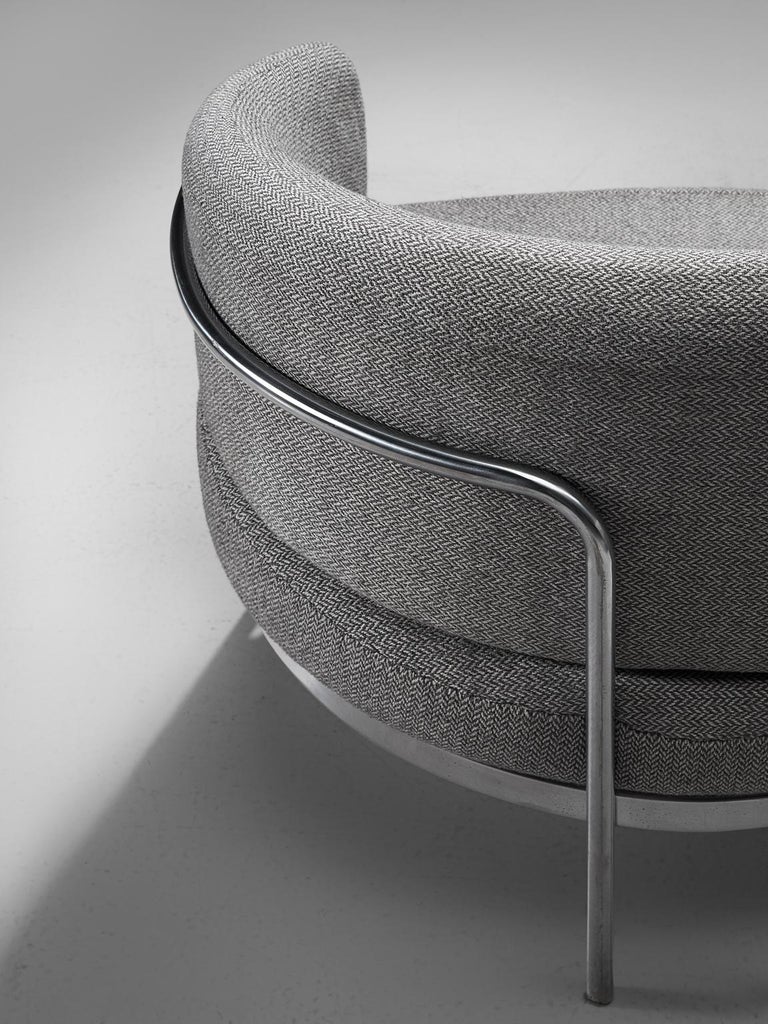 Hans Ell for 't Spectrum Grey Sofa For Sale at 1stdibs