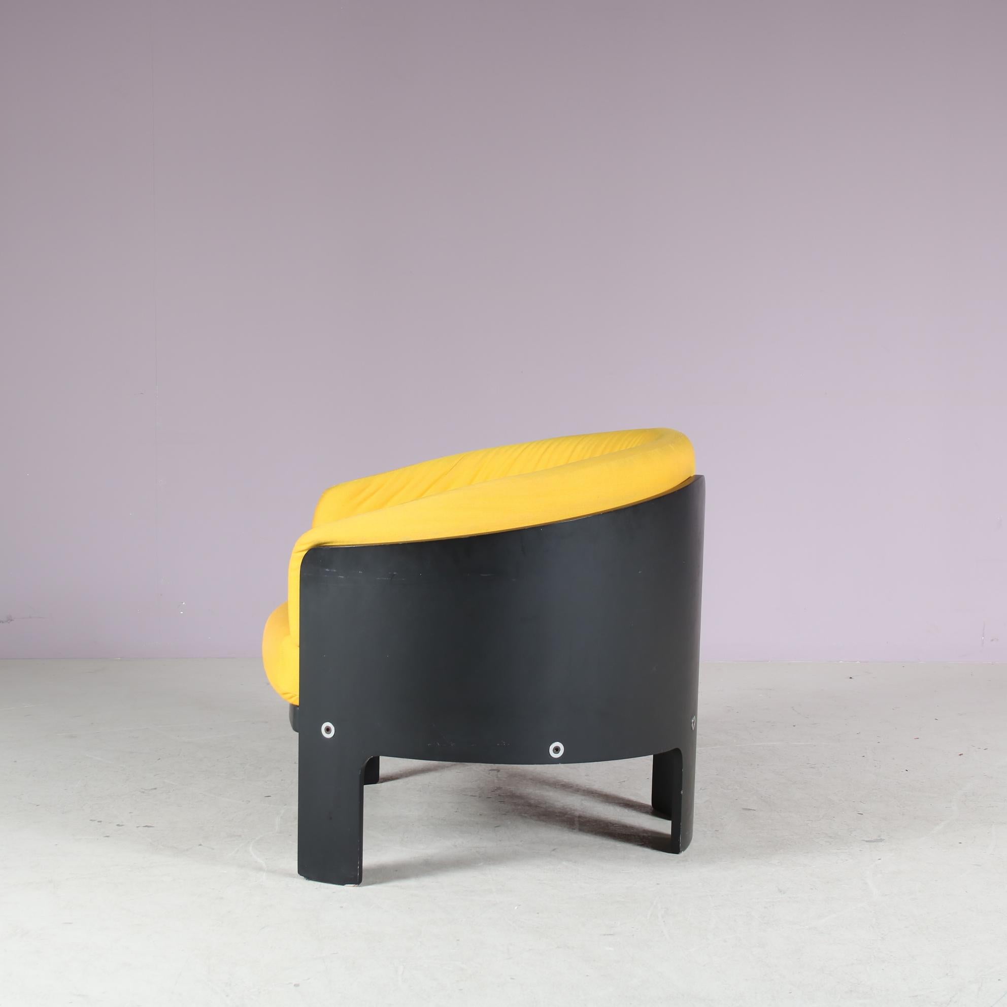 Fabric Hans Ell “SZ48” Lounge Chair for Spectrum, Netherlands 1970 For Sale