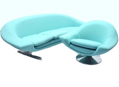 Hans-Erik Johansson Space Age Sofa Set:: Westbergs:: 1960er Jahre