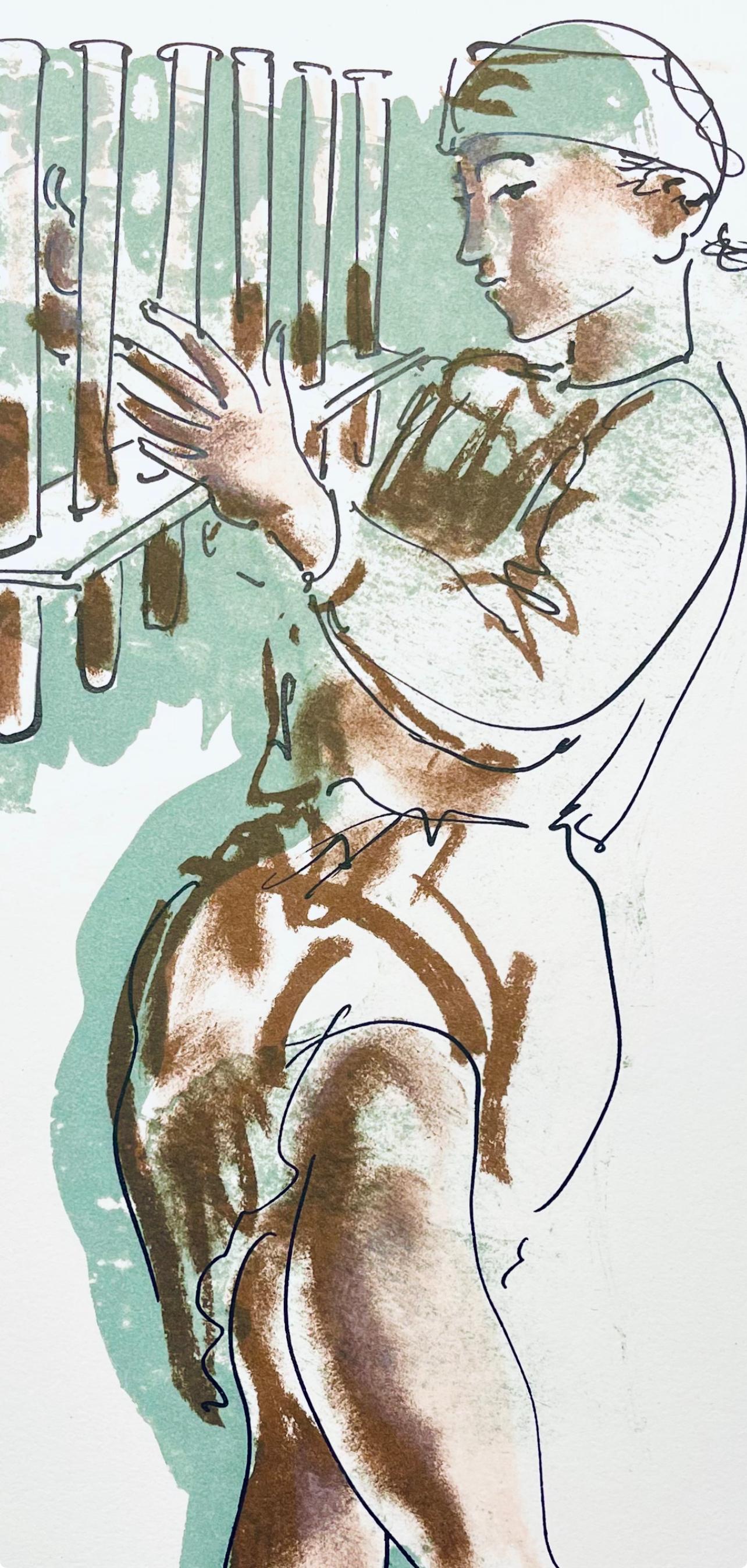 Komposition, Réflexions Simples Sur Le Corps, Hans Erni im Angebot 1