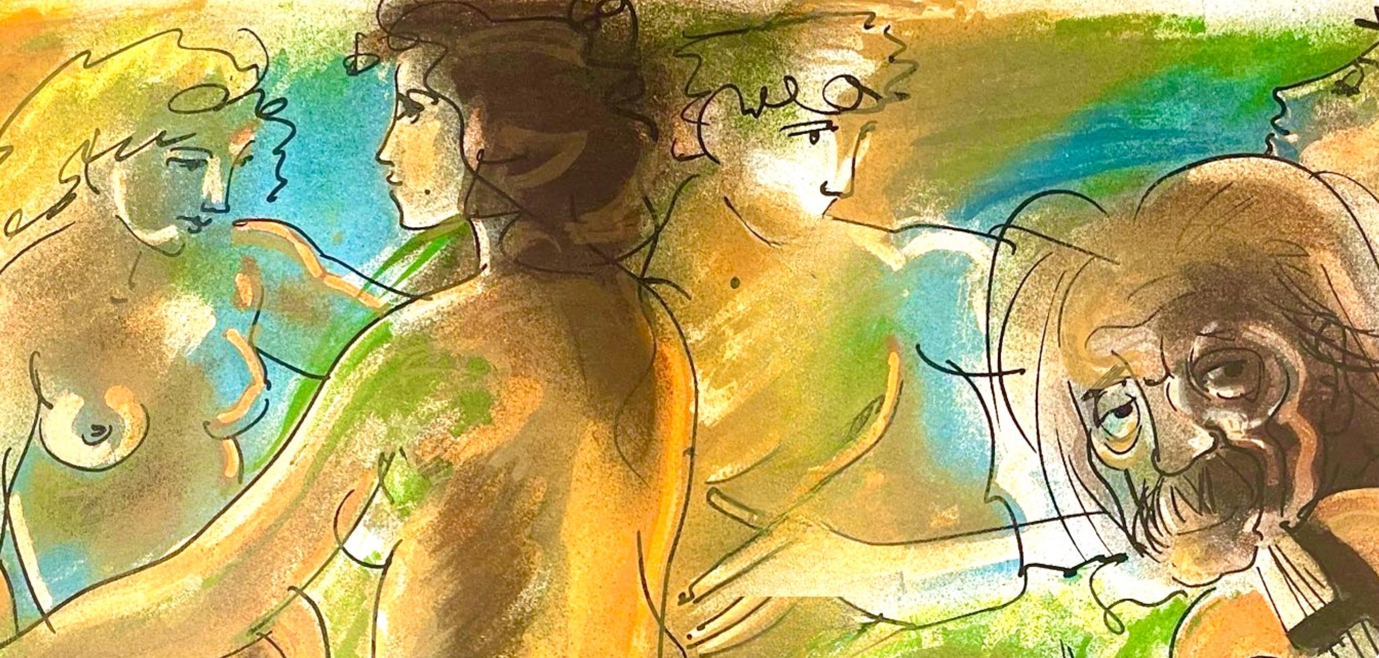 Komposition, Réflexions Simples Sur Le Corps, Hans Erni im Angebot 3