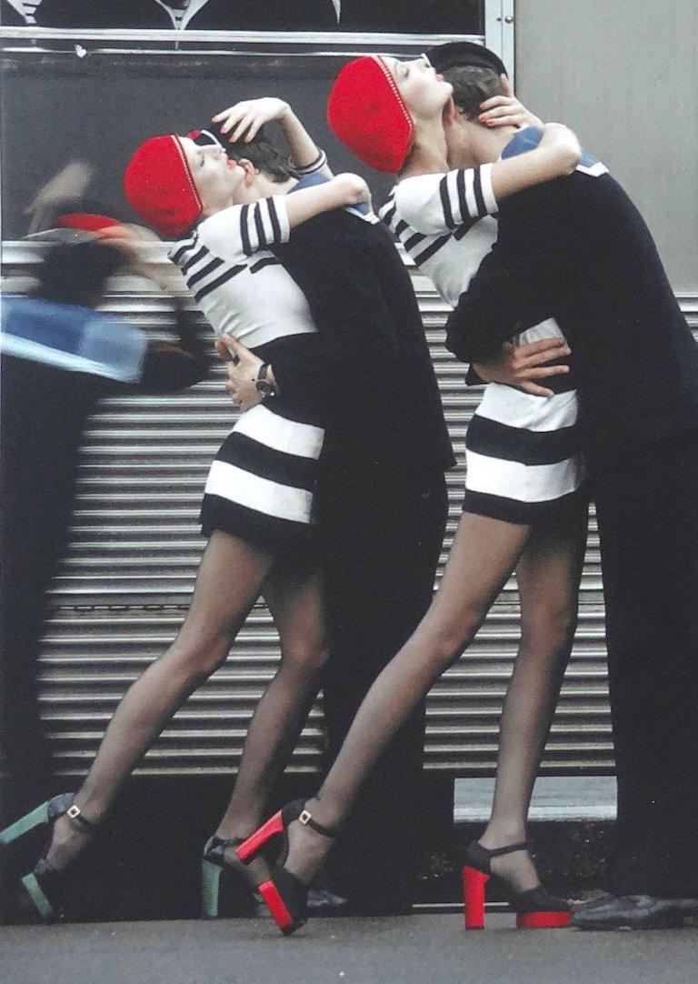 Collants Chesterfield, Signed, Titled, Dated and Numbered in Pencil on Verso - Photograph by Hans Feurer
