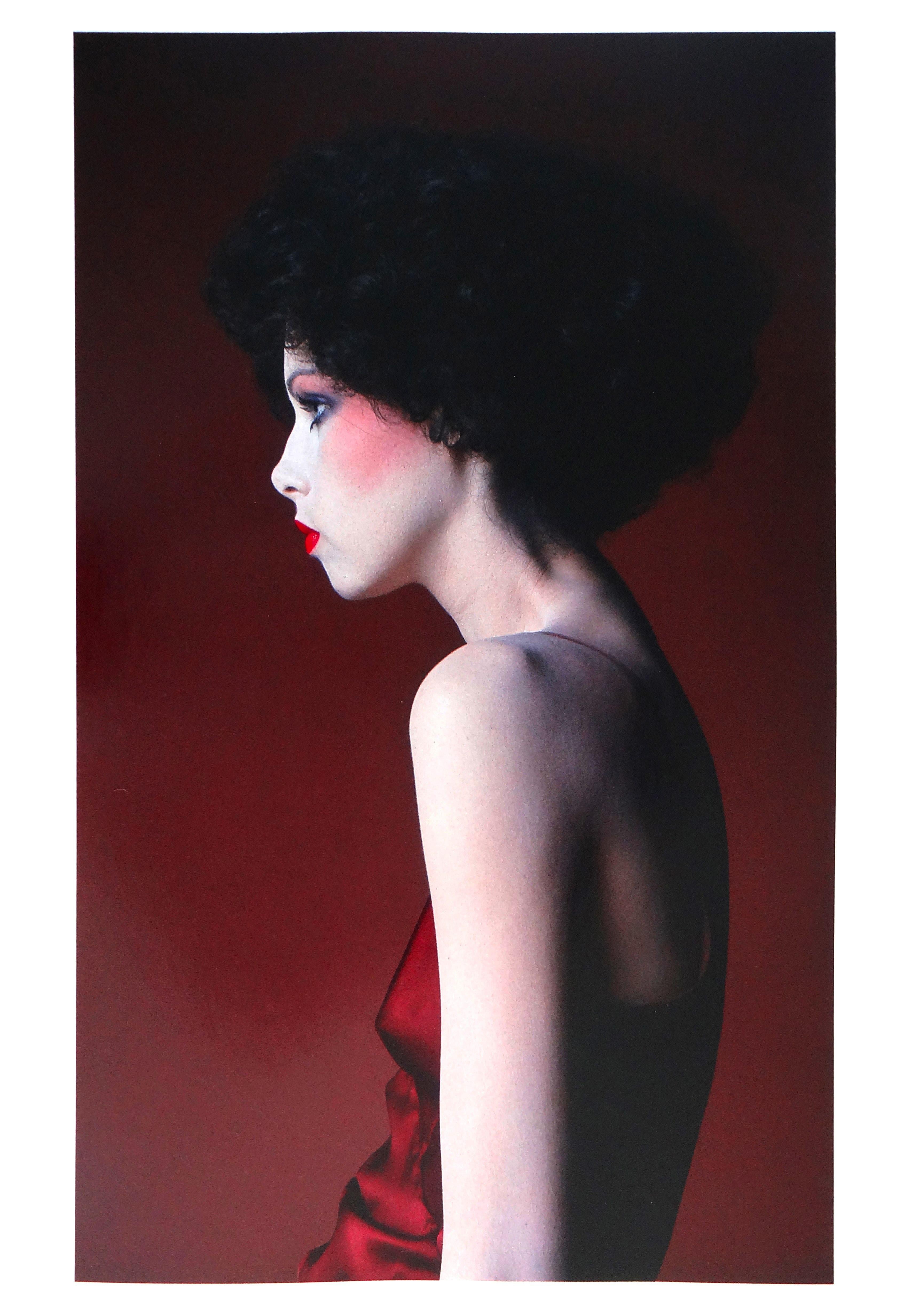 Erwin Blumenfeld Line on Face, New York, between 1947 and 1949 For