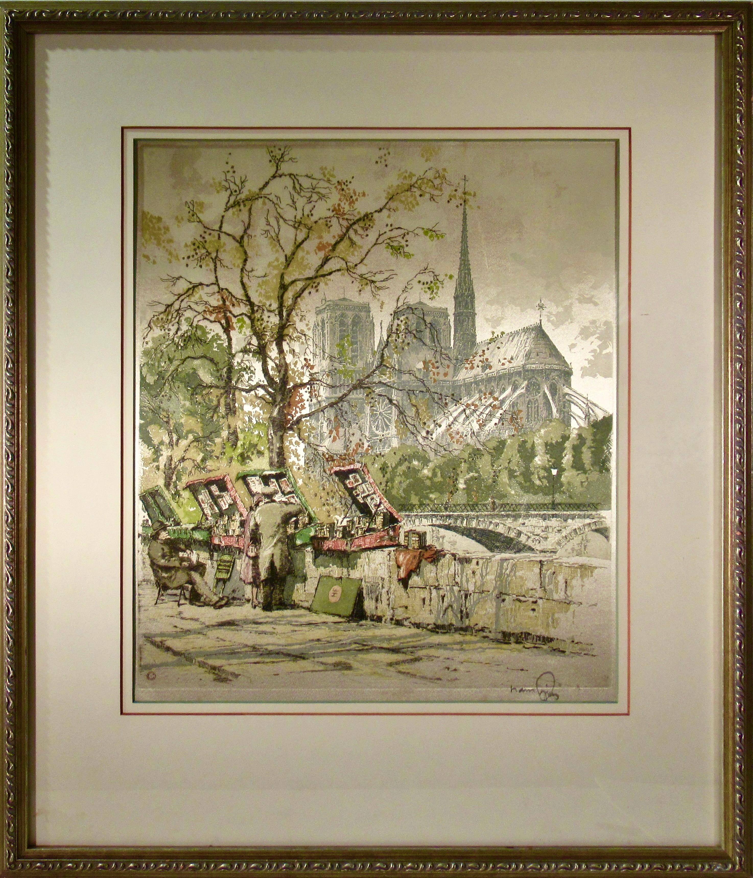 Les Quais with Notre Dame de Paris
