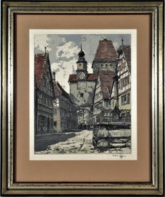 Vintage Rothenburg, Germany