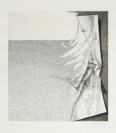 Apocalisse felice #4, acquaforte surrealista all'acquatinta di Hans Georg RAUCH