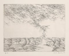 Senza titolo (1-A), acquaforte surrealista di Hans Georg RAUCH