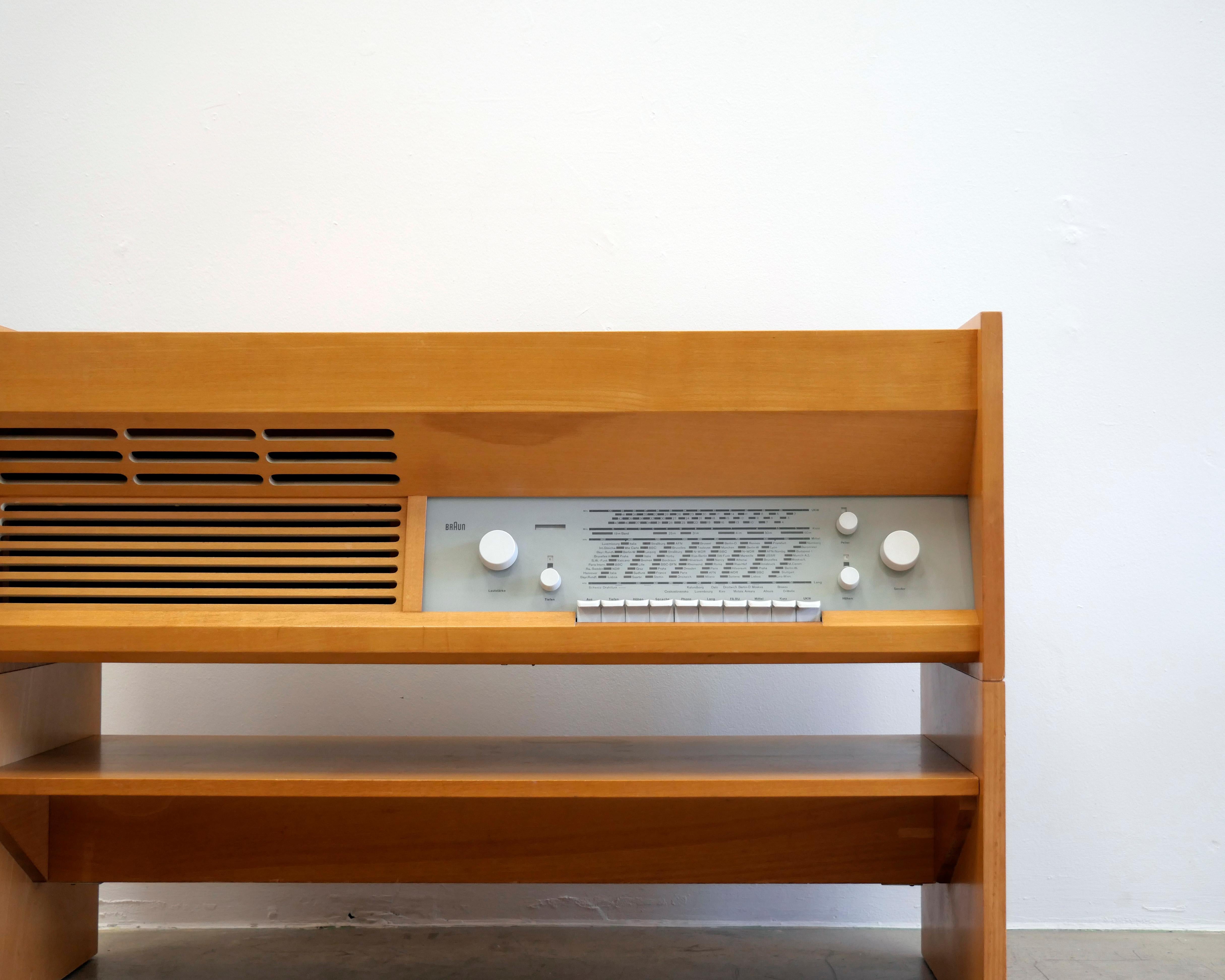 Hans Gugelot, Braun PKG 5-81 Radiogram record player for Dieter Rams audio SK4 5 1