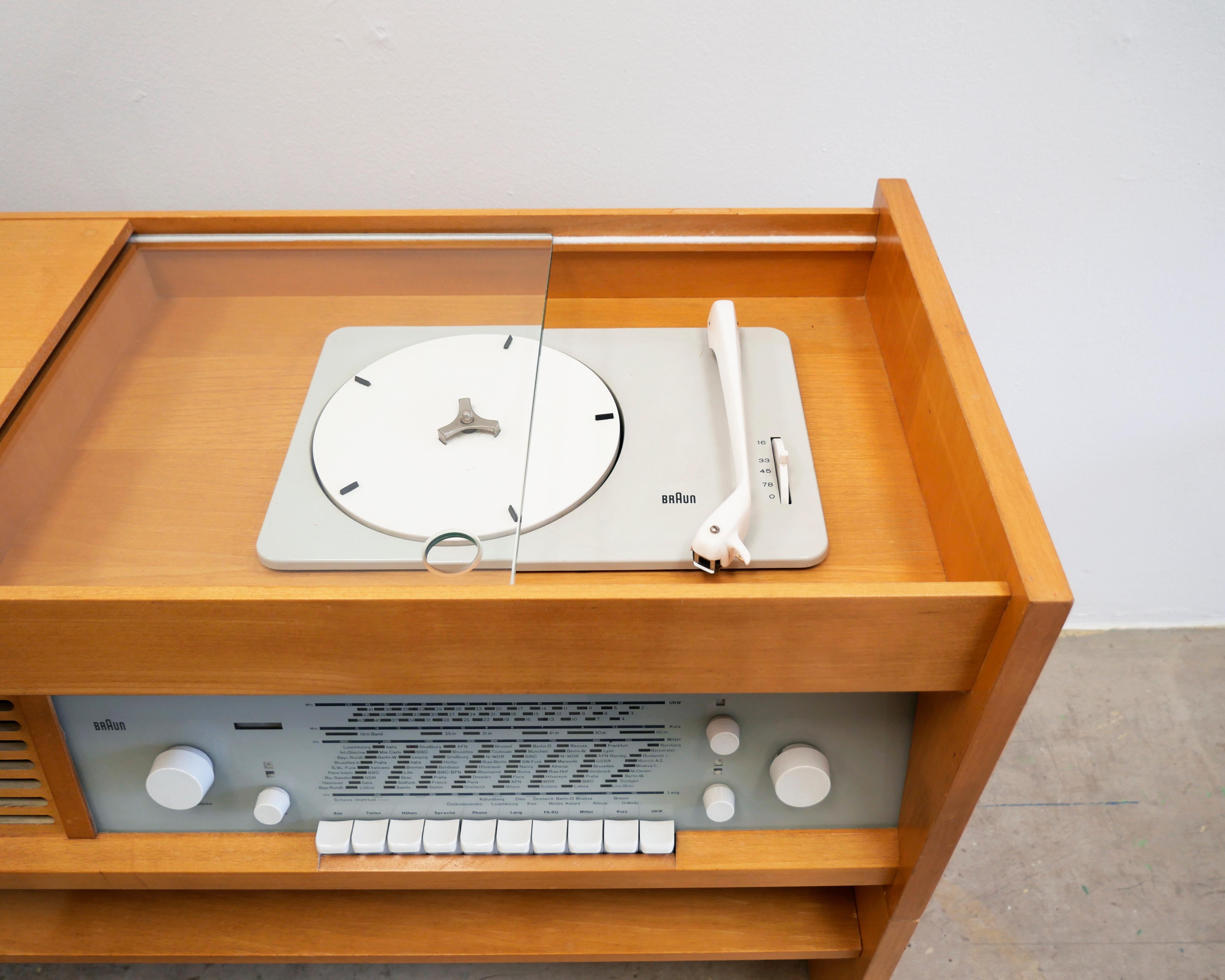 Hans Gugelot, Braun PKG 5-81 Radiogram record player for Dieter Rams audio SK4 5 3