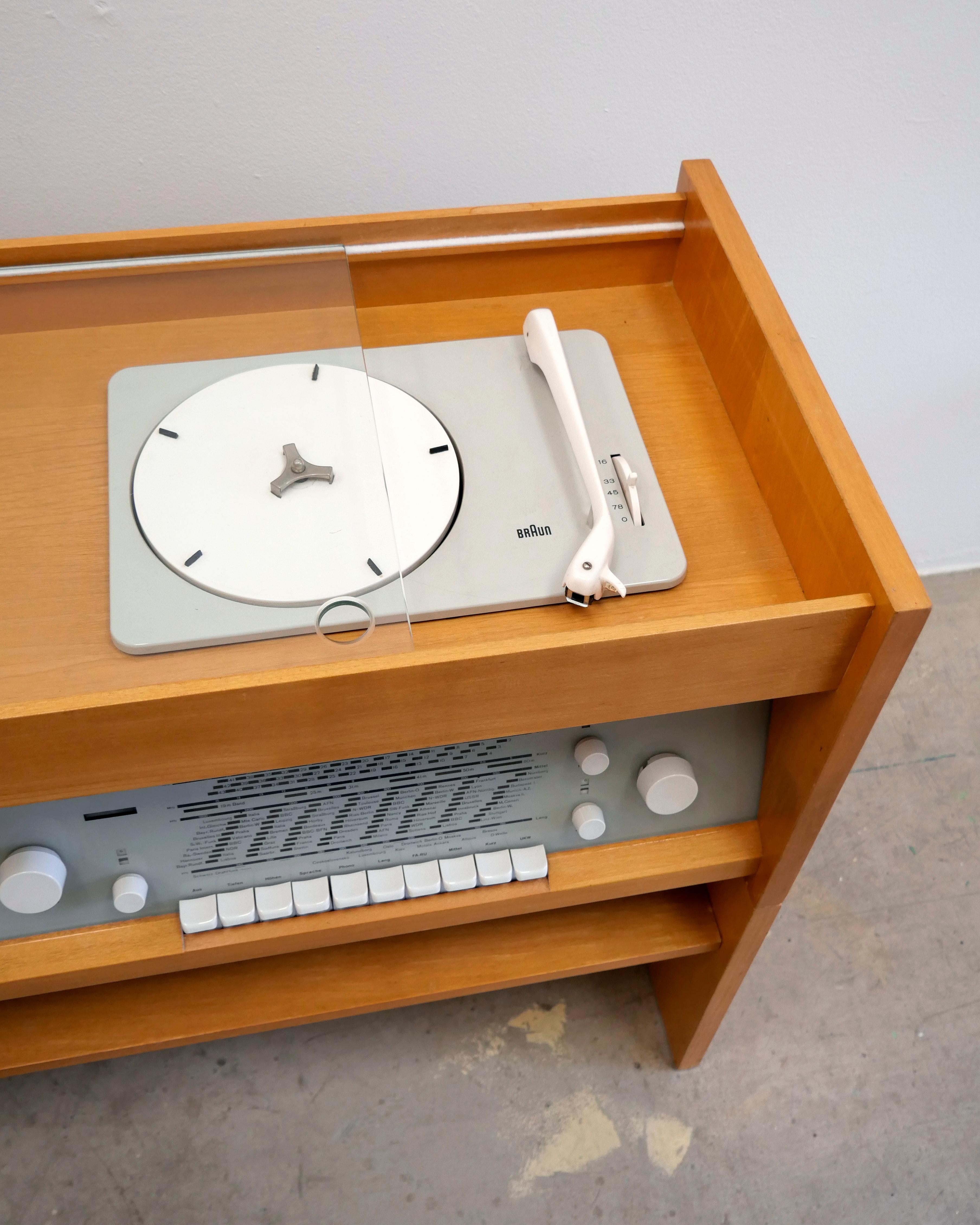 Hans Gugelot, Braun PKG 5-81 Radiogram record player for Dieter Rams audio SK4 5 4