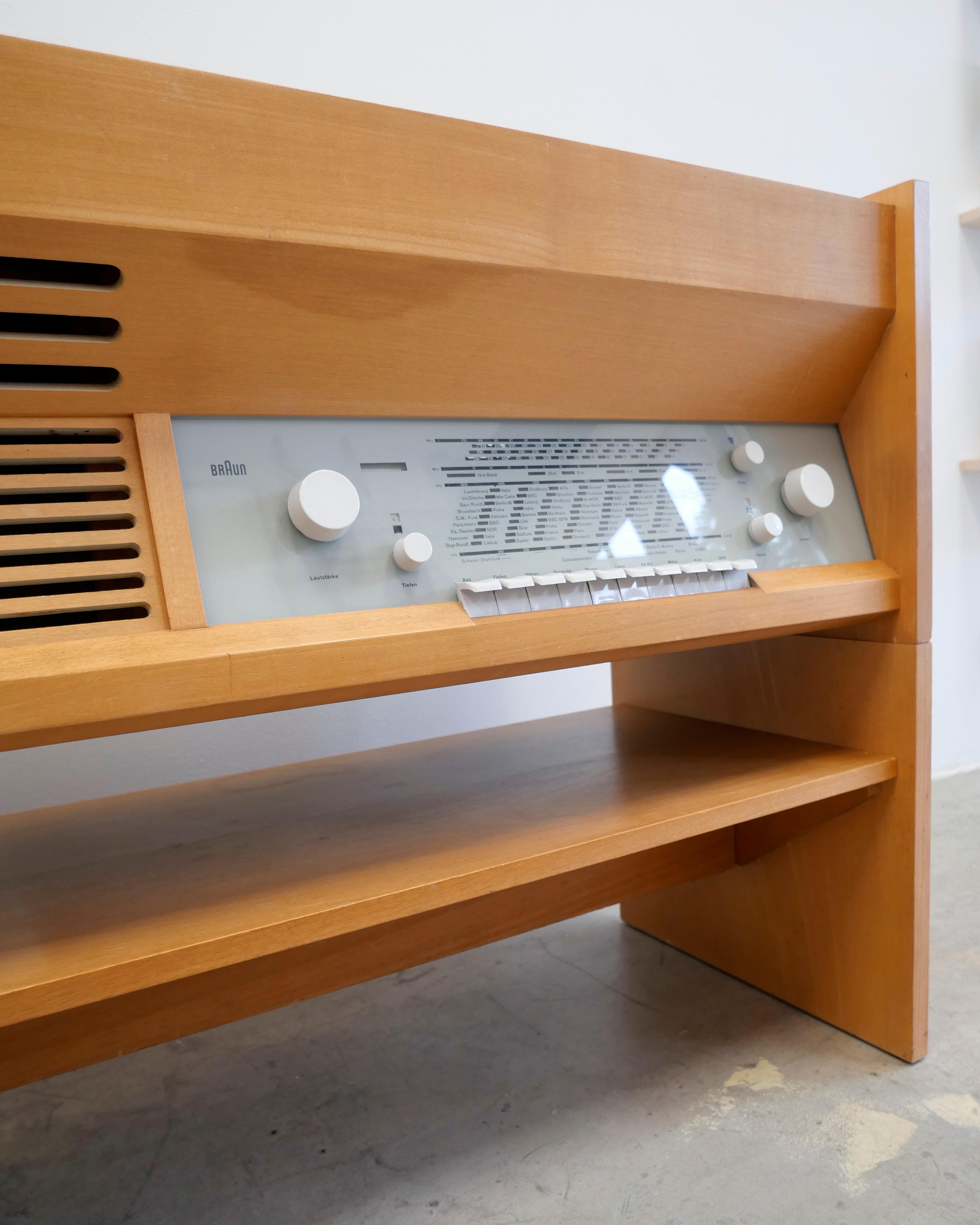 Hans Gugelot, Braun PKG 5-81 Radiogram record player for Dieter Rams audio SK4 5 6