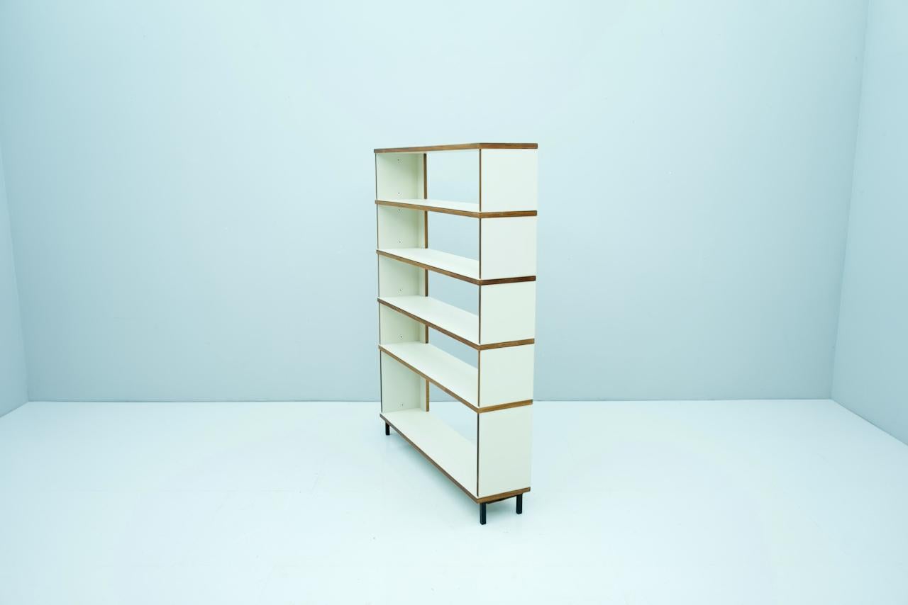 Mid-20th Century Hans Gugelot Free Standing Shelf M125 Bofinger, Germany, 1950s