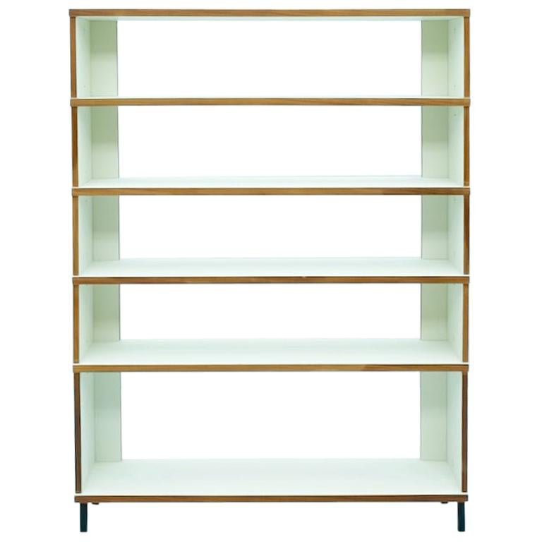 Hans Gugelot Free Standing Shelf M125 Bofinger, Germany, 1950s