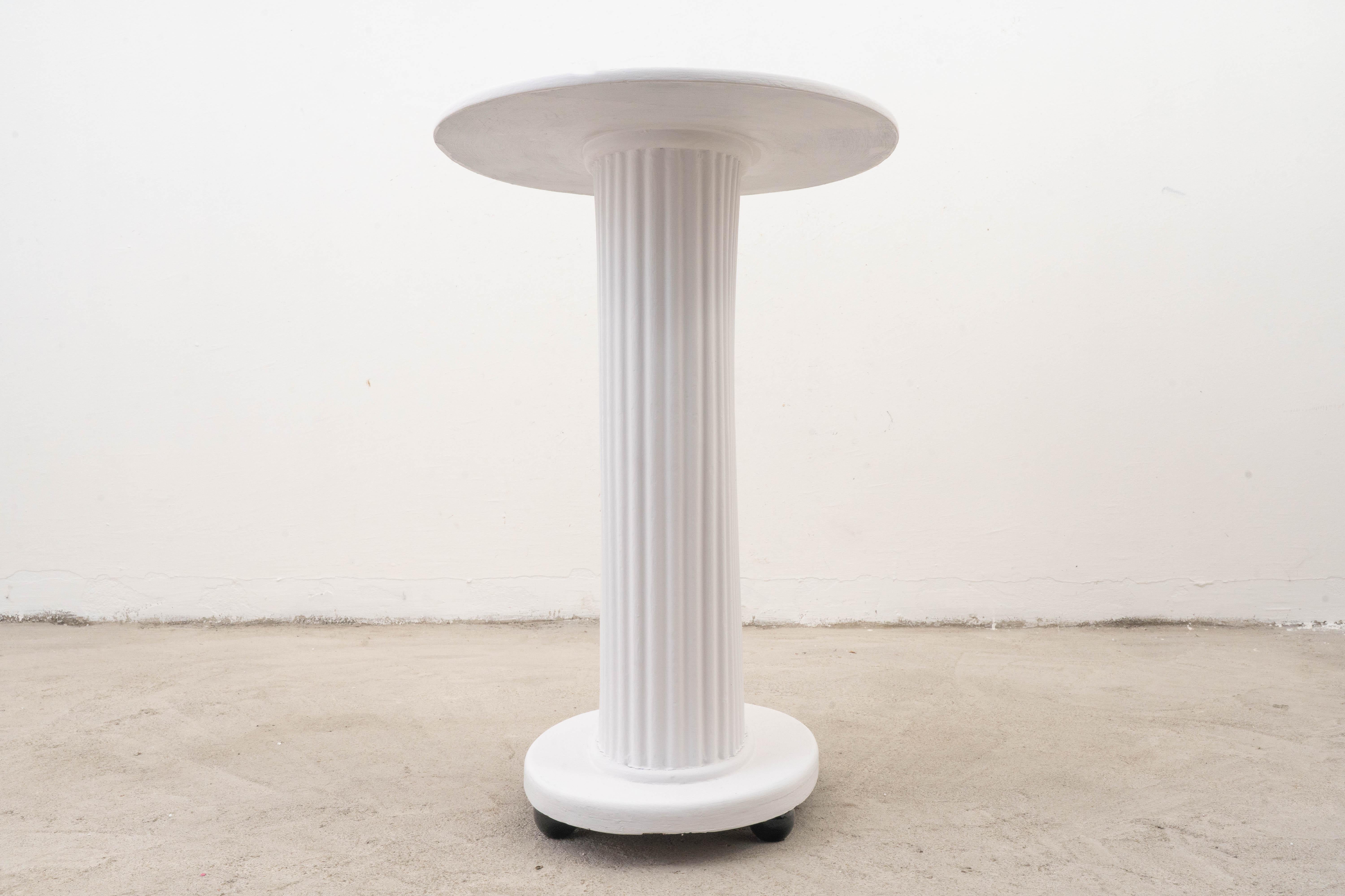 Hêtre Table ronde Hans Günther Reinstein en vente