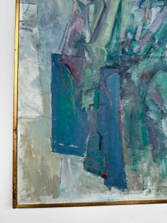 Burkhardt Abstract Oil On Canvas