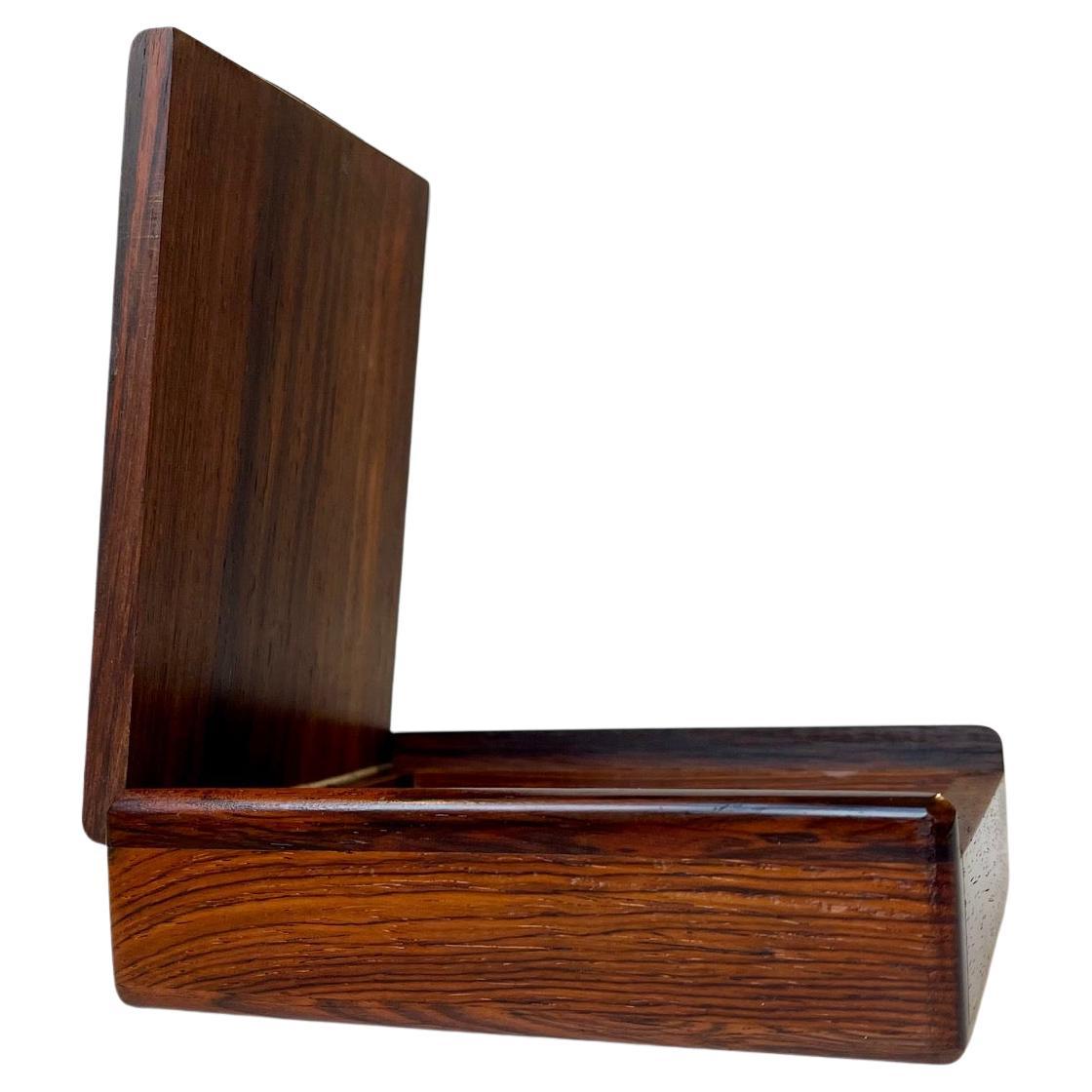 Hans Gustav Ehrenreich '1917-84' Scandinavian Modern Cigar Box in Rosewood For Sale