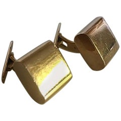 Hans Hansen 14 Karat Gold Cufflinks No 605