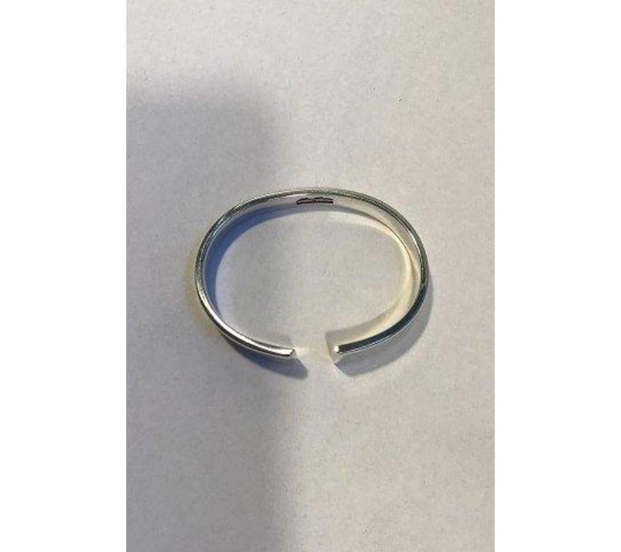 Hans Hansen Arvesølv 12 Sterling Silver Napkin Ring In Good Condition For Sale In Copenhagen, DK