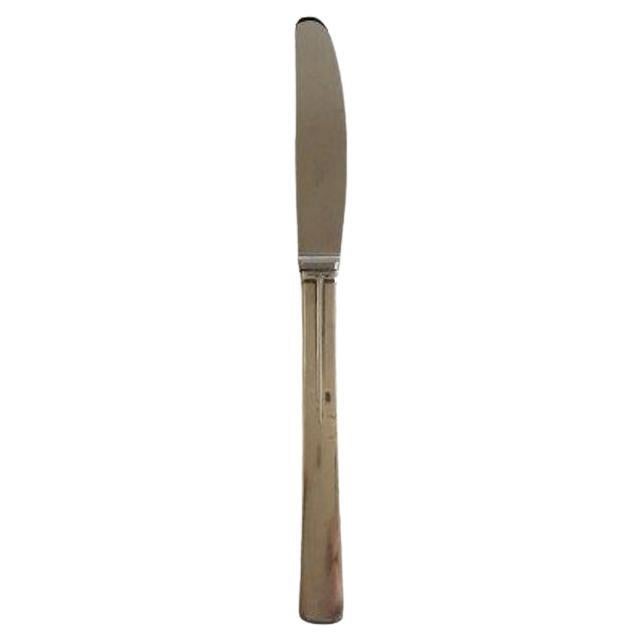 Hans Hansen Arvesølv No 17 Sterling Silver Dinner Knife For Sale