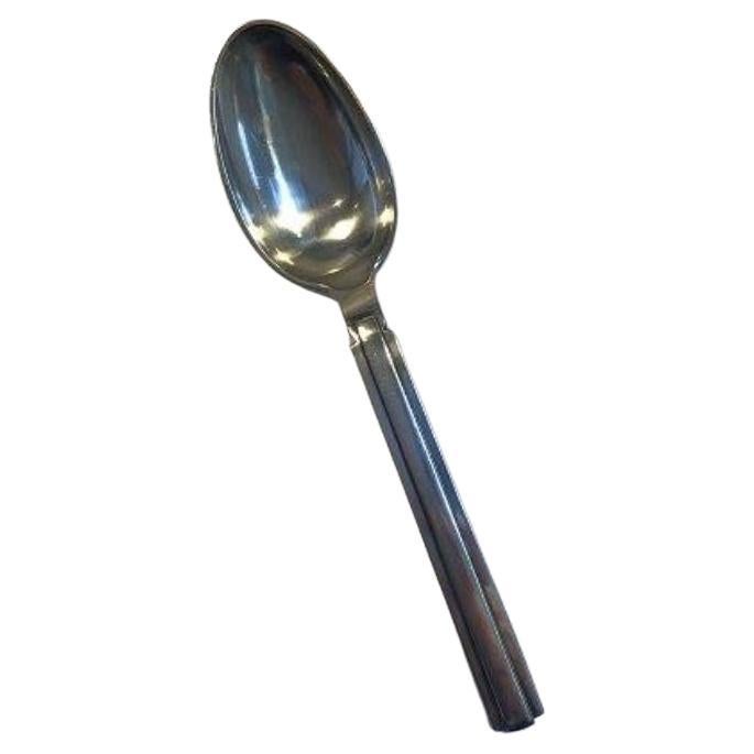 Hans Hansen Arvesølv No 18 Sterling Silver Dinner Spoon For Sale