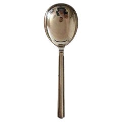 Hans Hansen Arvesølv No 18 Sterling Silver Small Serving Spoon