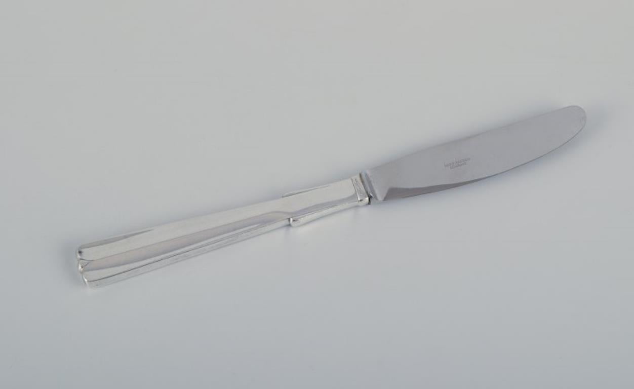 Hans Hansen, Cohr, and others. Five different knives in silver, 1940s-1960s In Excellent Condition For Sale In København, Copenhagen