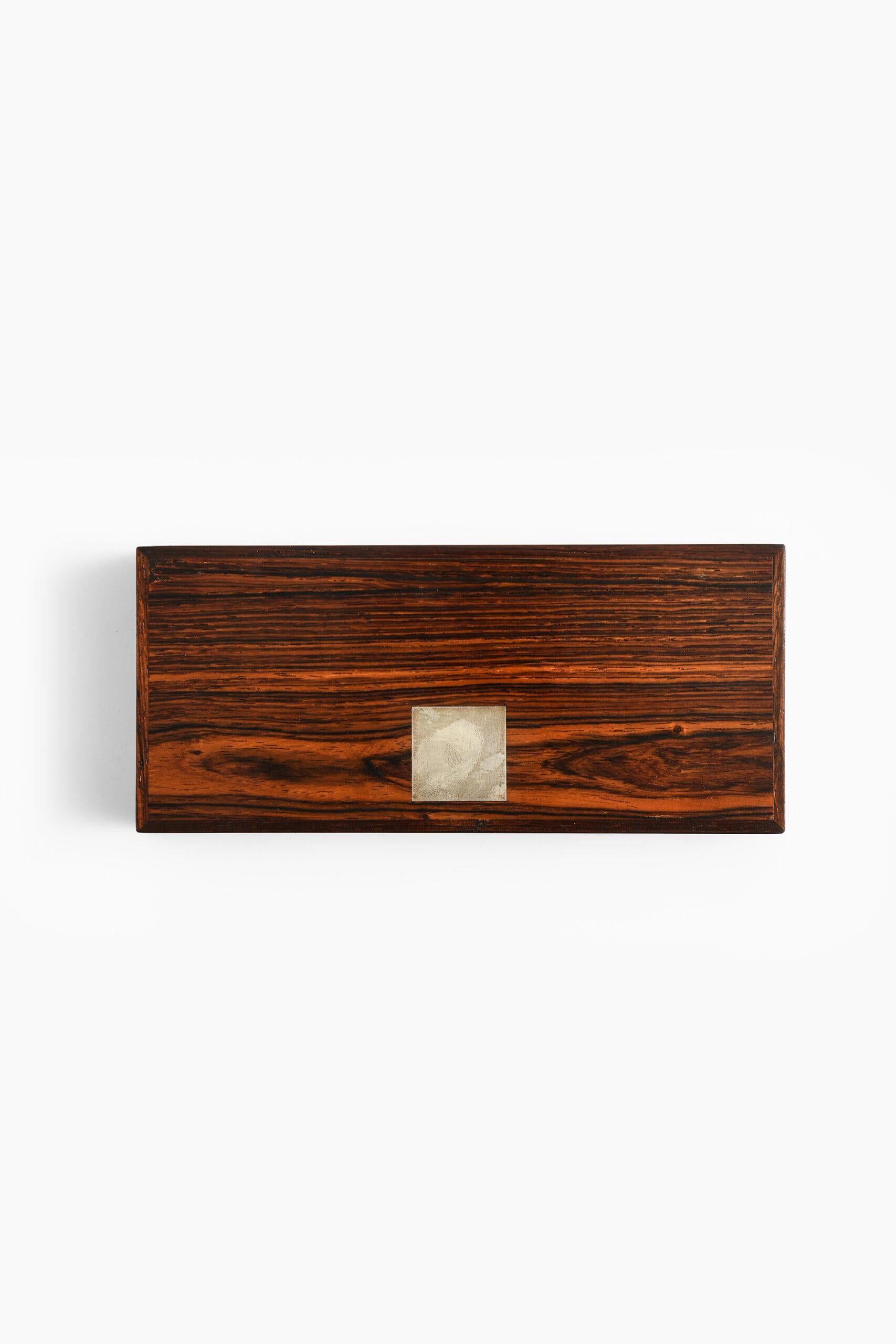 Rare decorative box designed by Hans Hansen. Produced in Denmark.