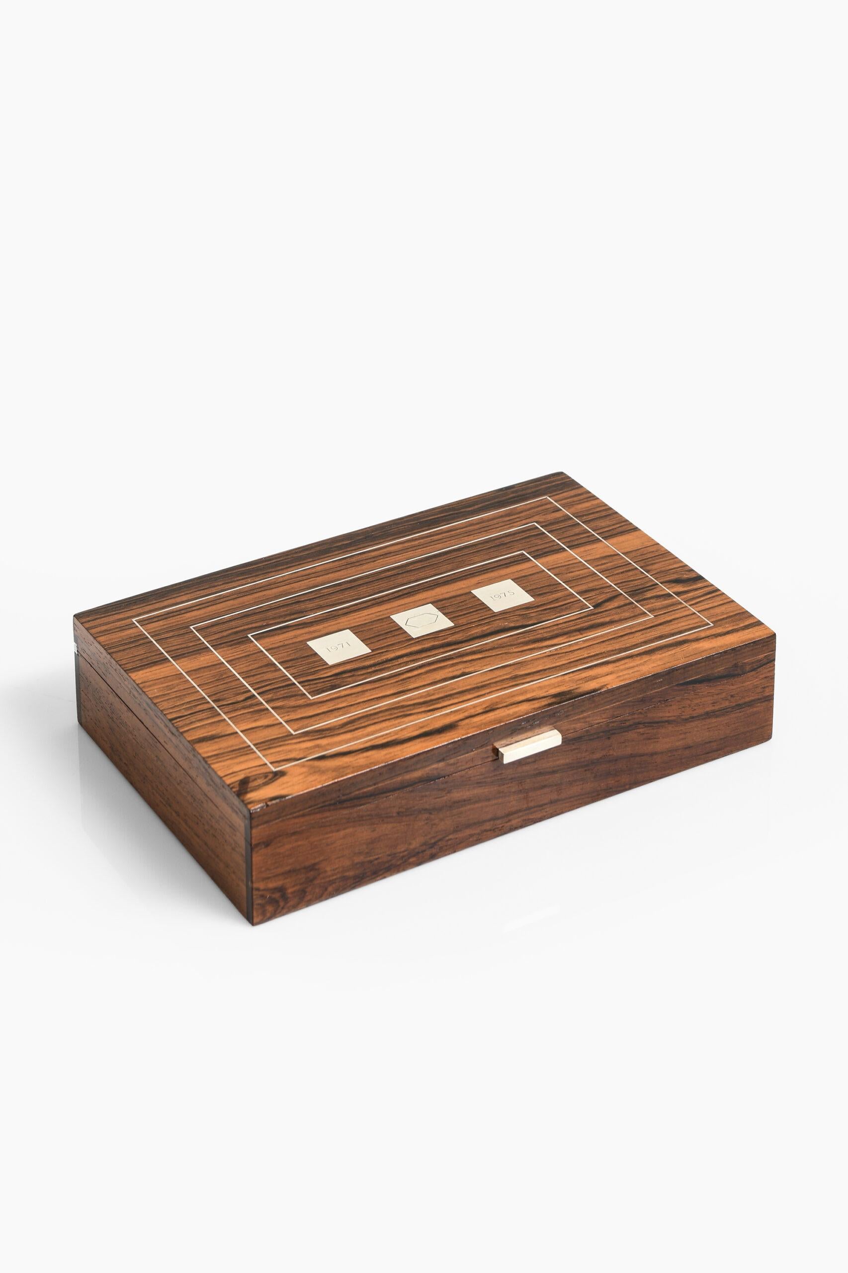 Hans Hansen Decorative Box Produced in Denmark For Sale 1