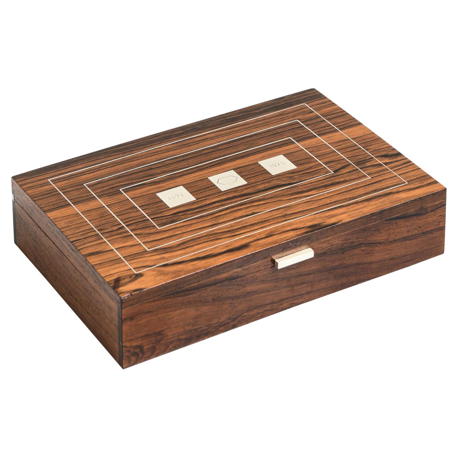 Hans Hansen Decorative Box Produced in Denmark For Sale
