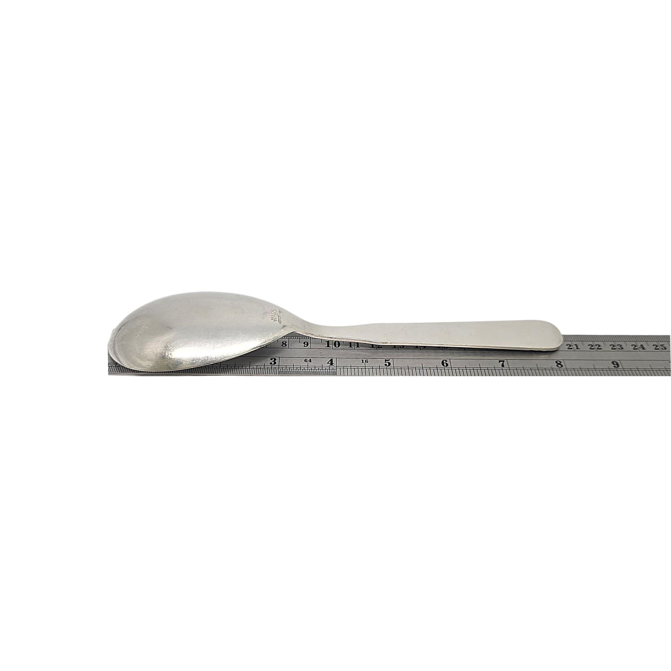 Set de service fourchette et cuillère à salade en argent Sterling Denmark #23227 en vente 6