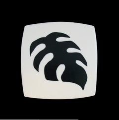 HANS HANSEN - Mid Century Resin 'Leaf' Brooch - Denmark - Circa 1960's