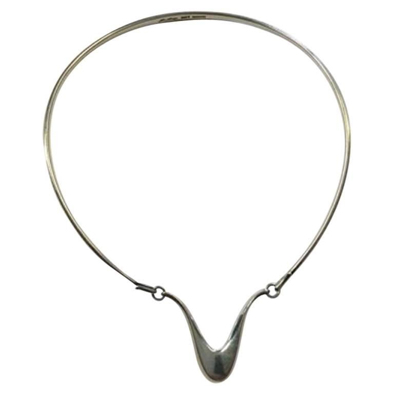 Hans Hansen Necklace Made of Sterling Silver