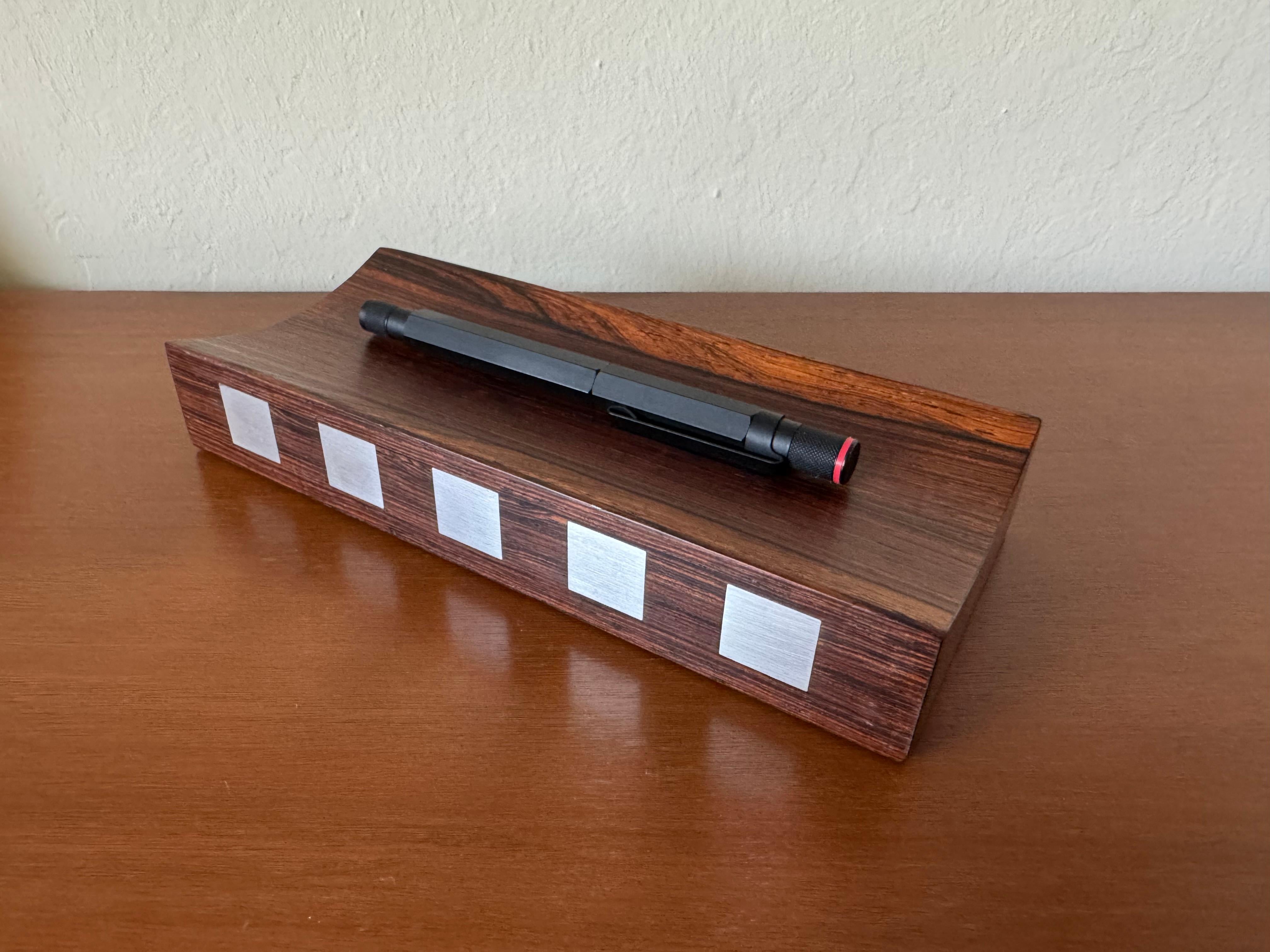 Portapenne in palissandro Hansen Rio in vendita 3