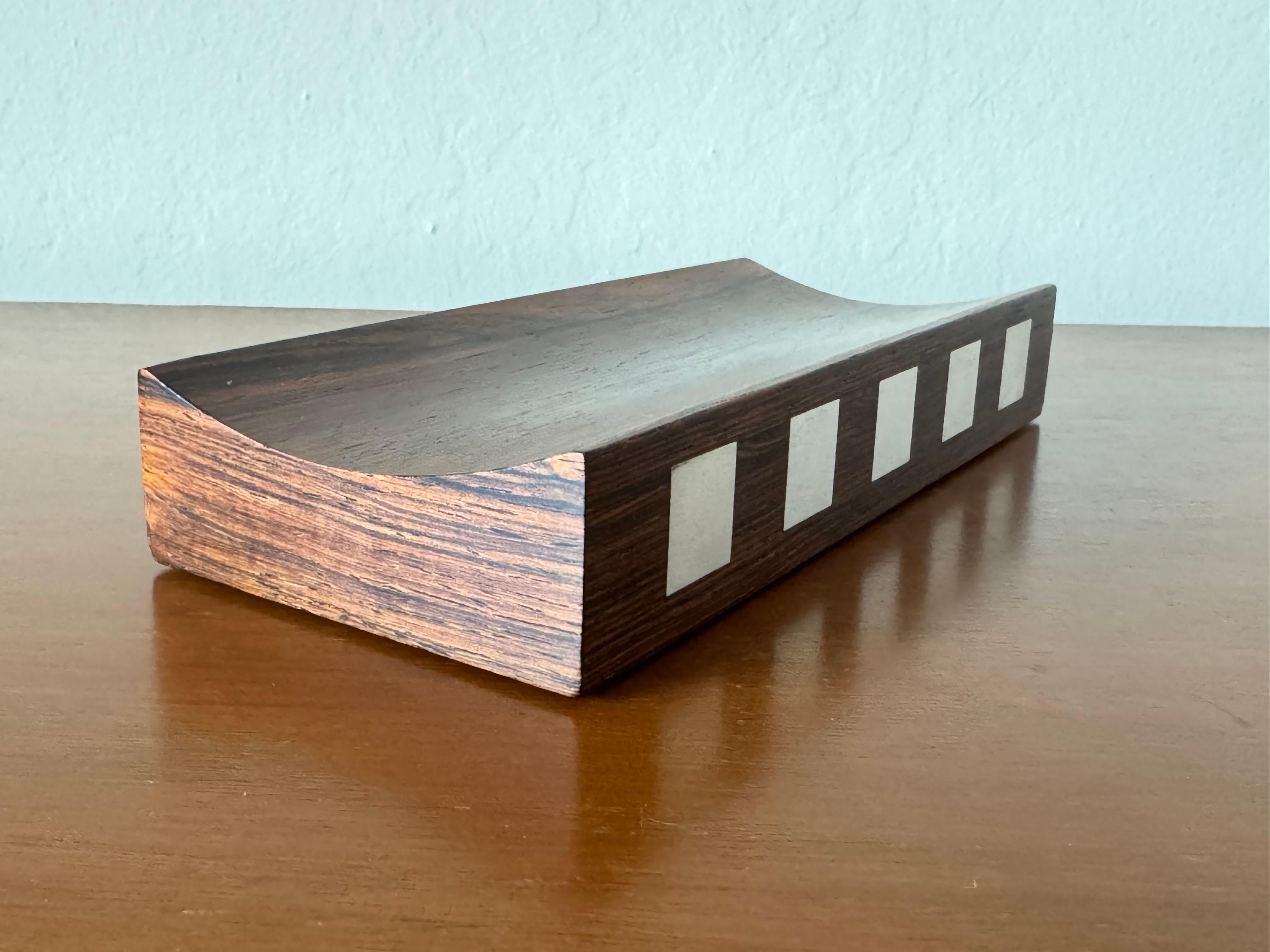 Scandinavo moderno Portapenne in palissandro Hansen Rio in vendita