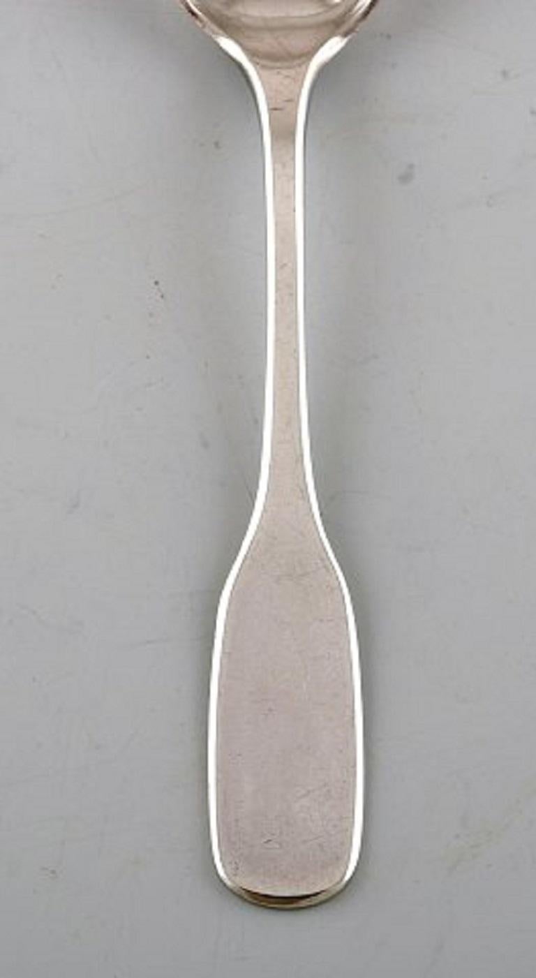 Scandinavian Modern Hans Hansen Silver Cutlery, Eight 