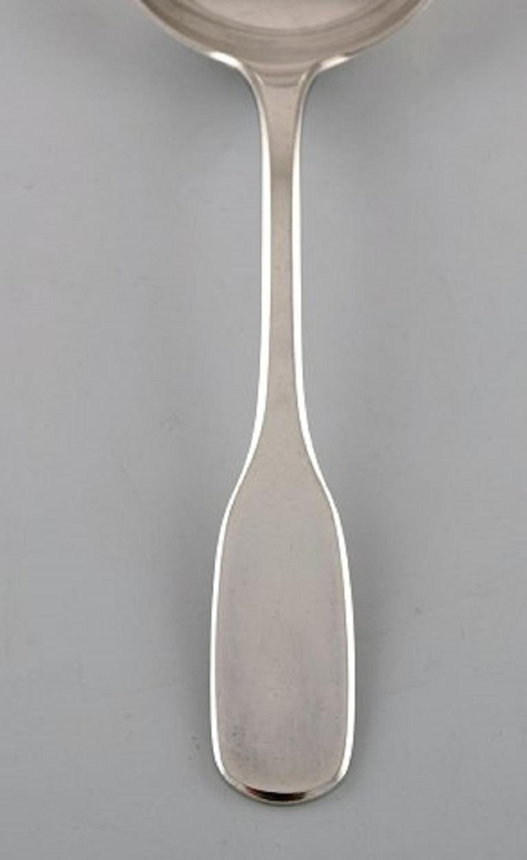 Hans Hansen silver cutlery. Large 