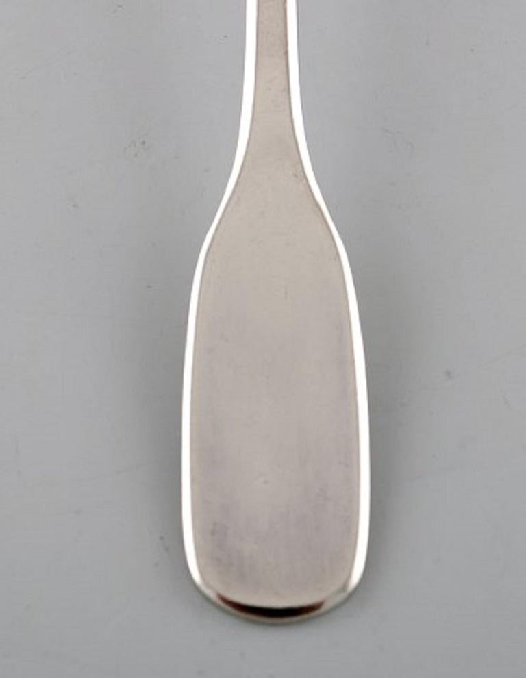 Scandinavian Modern Hans Hansen Silver Cutlery, Large 