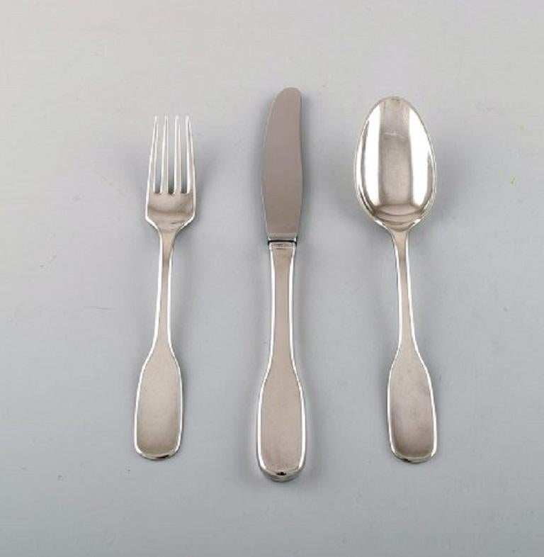 Hans Hansen silver cutlery. 