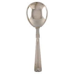 Hans Hansen Silverware No. 7. Art Deco Jam Spoon in Silver, Dated 1936