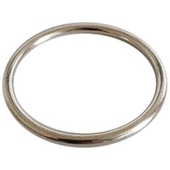 Hans Hansen Sterling Silver Bangle Bracelet #204