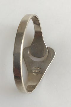 Hans Hansen Sterling Silver Bangle Bracelet