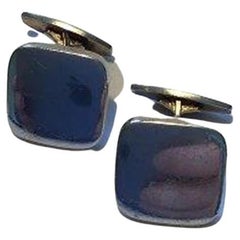 Hans Hansen Sterling Silver Cuff Links