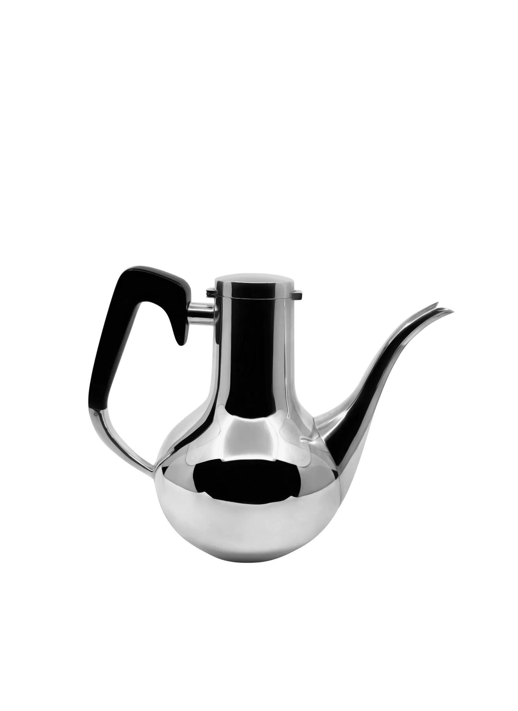 Mid-Century Modern Hans Hansen Sterling Silver Mid-Century Coffee Pot