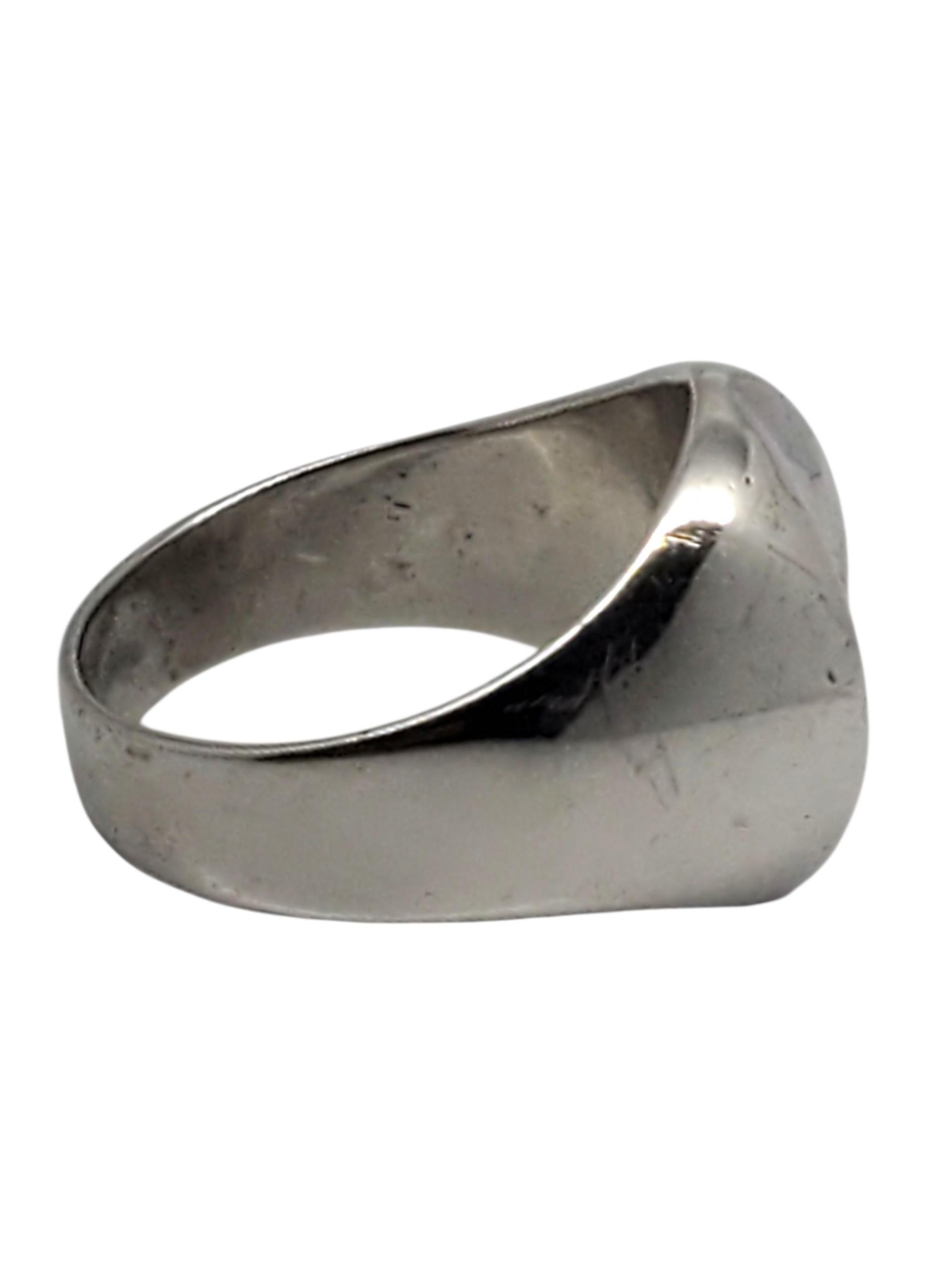 Anello Modernista Hansen in argento sterling misura 9 #23419 In condizioni buone in vendita a Washington Depot, CT