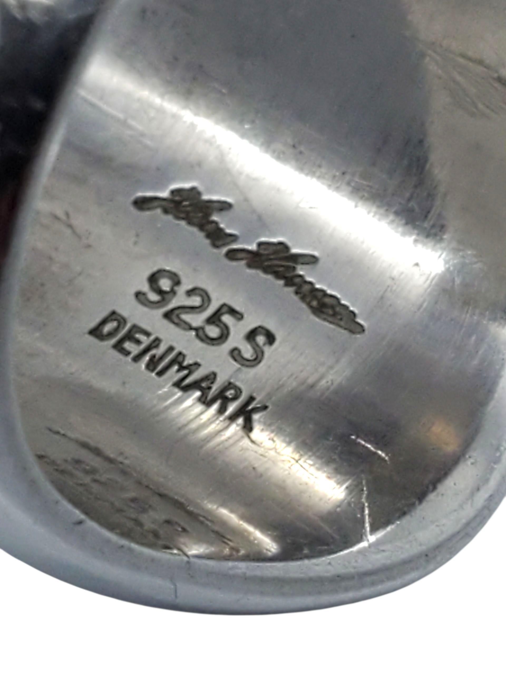 Anello Modernista Hansen in argento sterling misura 9 #23419 in vendita 1