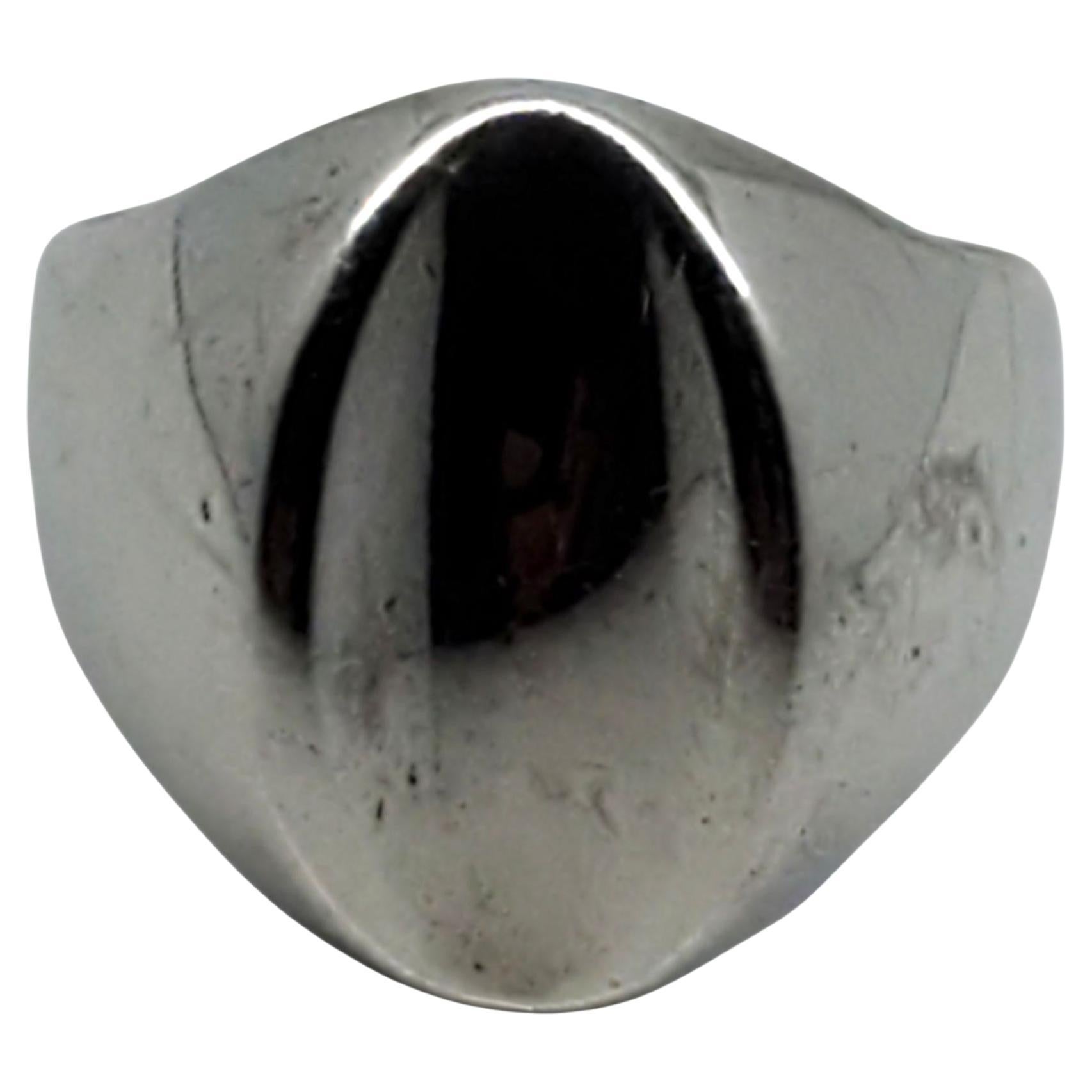 Anello Modernista Hansen in argento sterling misura 9 #23419