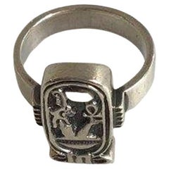 Hans Hansen Sterling Silver Ring